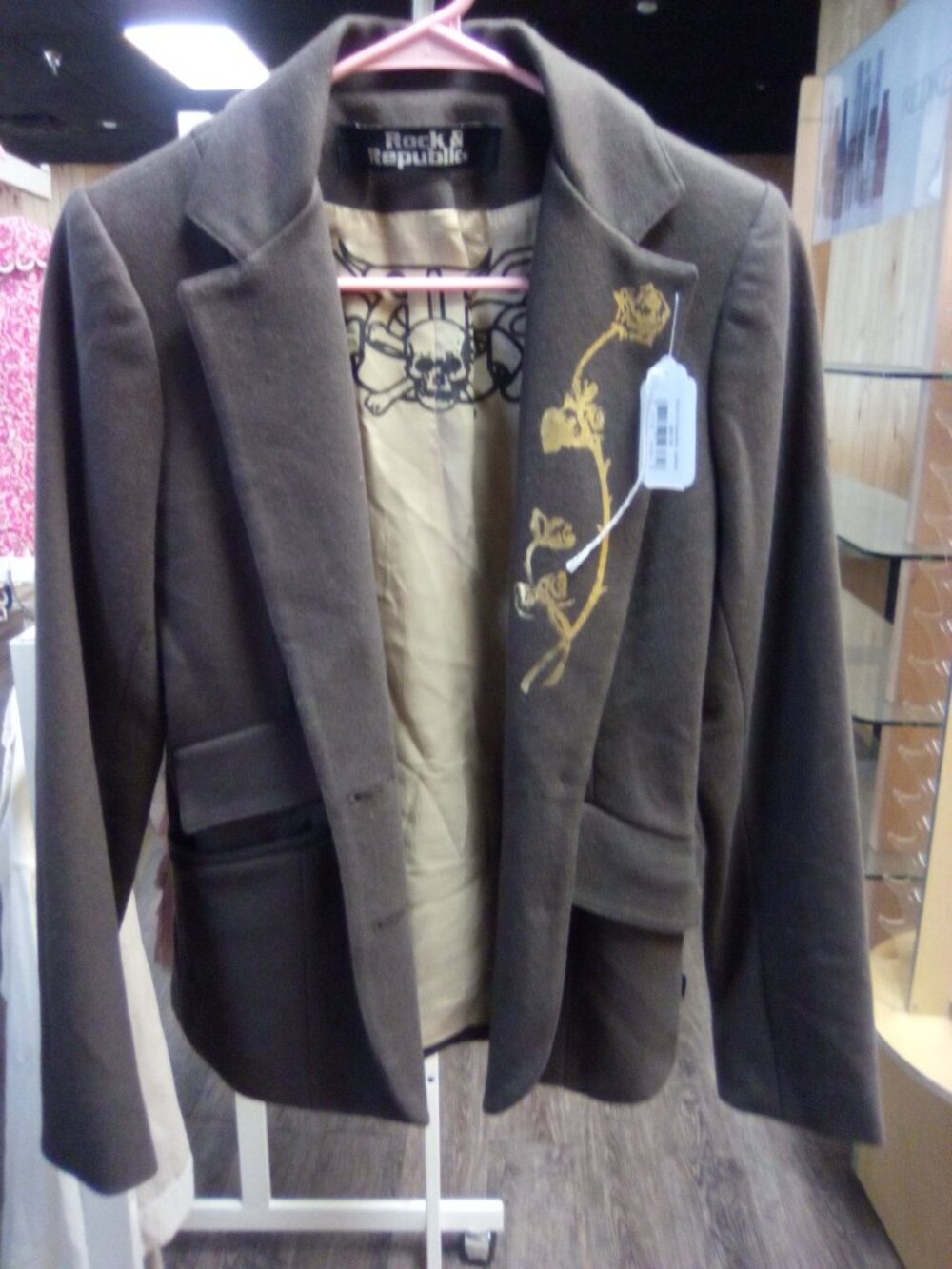 Rock and Republic brown blazer